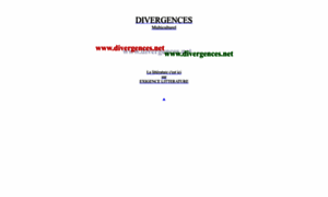 Divergences.net thumbnail