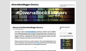 Diversebookbloggersdirectory.wordpress.com thumbnail
