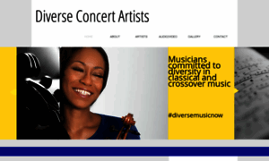 Diverseconcertartists.com thumbnail