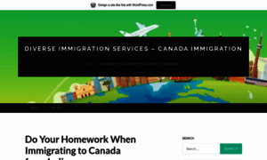 Diverseimmigrationservices.wordpress.com thumbnail