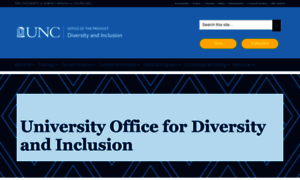 Diversity.unc.edu thumbnail
