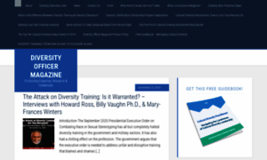 Diversityofficermagazine.com thumbnail