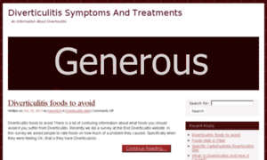 Diverticulitis-symptoms-treatment.com thumbnail