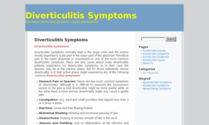 Diverticulitis-symptoms.org thumbnail