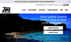 Divezonewhitianga.co.nz thumbnail