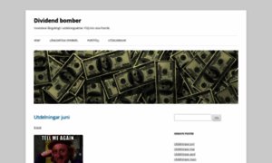 Dividendbomber.wordpress.com thumbnail