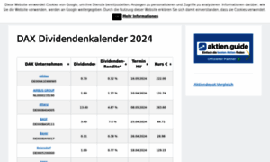 Dividenden-kalender.com thumbnail