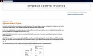 Dividendgrowthinvestor.com thumbnail