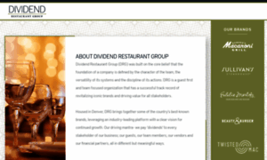 Dividendrestaurantgroup.com thumbnail