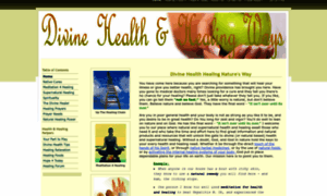 Divinehealthandhealing-ways.com thumbnail