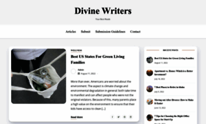 Divinewriters.com thumbnail