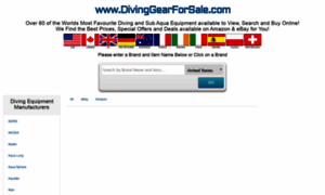 Divinggearforsale.com thumbnail