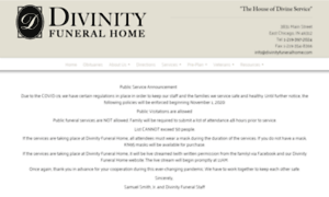 Divinityfuneralhome.com thumbnail