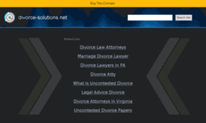 Divorce-solutions.net thumbnail