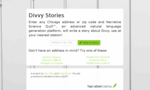 Divvy.narrativescience.com thumbnail