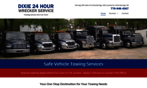 Dixie24hrwreckerservice.com thumbnail