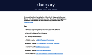 Dixonary.co.uk thumbnail