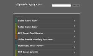 Diy-solar-guy.com thumbnail