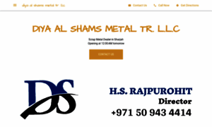 Diya-al-shams-metal-tr-llc.business.site thumbnail