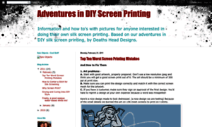 Diysilkscreenprinting.blogspot.com thumbnail