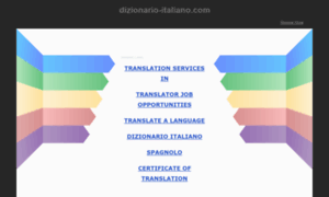 Dizionario-italiano.com thumbnail