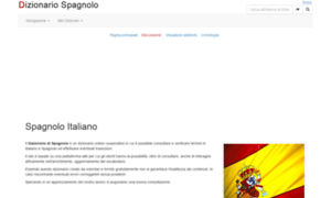 Dizionario-spagnolo.org thumbnail