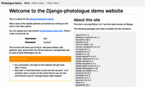 Django-photologue.net thumbnail