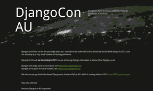 Djangocon.com.au thumbnail