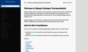 Djangopackages.readthedocs.io thumbnail