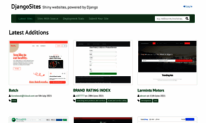 Djangosites.org thumbnail
