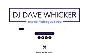 Djdavewhicker.co.uk thumbnail