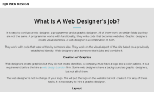 Djdwebdesign.co.uk thumbnail