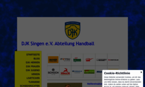 Djksingen-handball.de thumbnail