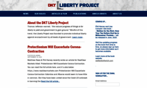 Dktlibertyproject.org thumbnail