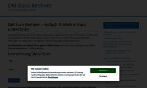 Dm-euro-rechner.de thumbnail