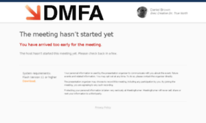 Dmfa.enterthemeeting.com thumbnail