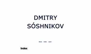 Dmitrysoshnikov.com thumbnail