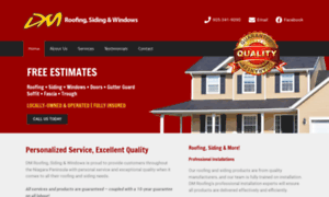 Dmroofingsiding.ca thumbnail