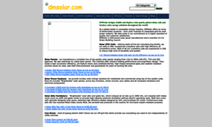 Dmsolar.com thumbnail