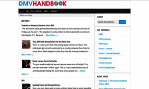 Dmvhandbook.org thumbnail