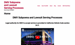 Dmvsubpoena.com thumbnail