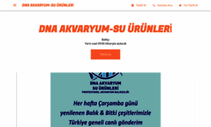 Dna-akvaryum-su-urunleri.business.site thumbnail