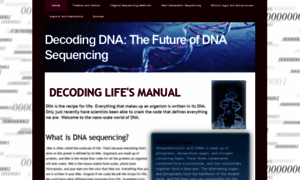 Dnasequencing.yolasite.com thumbnail