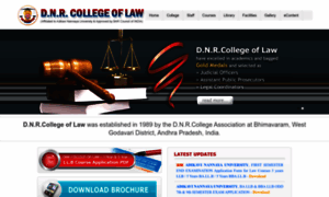 Dnrlawcollege.in thumbnail