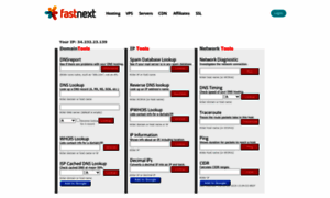 Dnsstuff.fastnext.com thumbnail