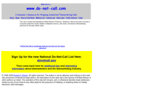 Do-not-call.com thumbnail