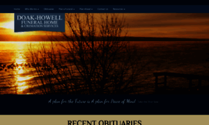 Doakhowellfuneralhome.com thumbnail