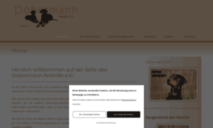 Dobermann-nothilfe.de thumbnail