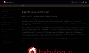 Doc.babylonjs.com thumbnail