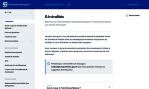 Doc.transport.data.gouv.fr thumbnail